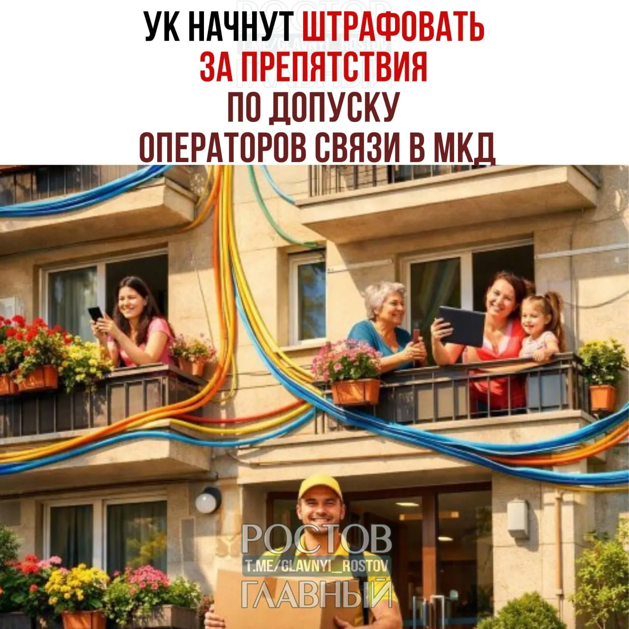 Закон вводит ответственность для должностных лиц и юридических лиц за препятствие при установке, обслуживании и демонтаже интернет‑оборудования в многоквартирных домах.