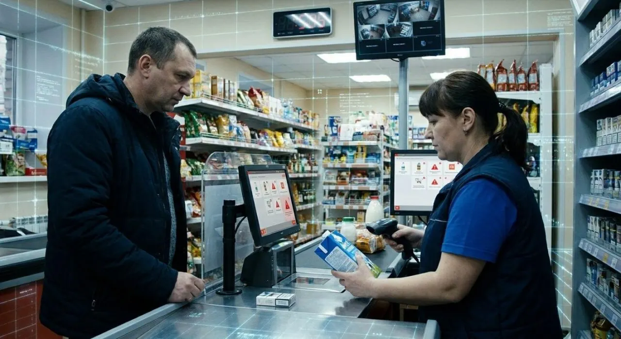 Система будет в реальном времени фиксировать продажу просроченных товаров, формировать проект постановления и отправлять его в контролирующие органы; штрафы придут в личный кабинет на «Госуслугах».