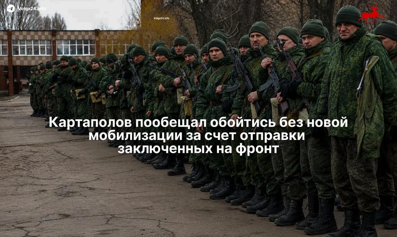 Глава комитета по обороне Андрей Картаполов заявил, что после выборов новой волны мобилизации не будет и армия комплектуется контрактниками; одновременно он призвал заключённых идти на фронт, а парламент принял закон, расширяющий перечень тяжких статей.