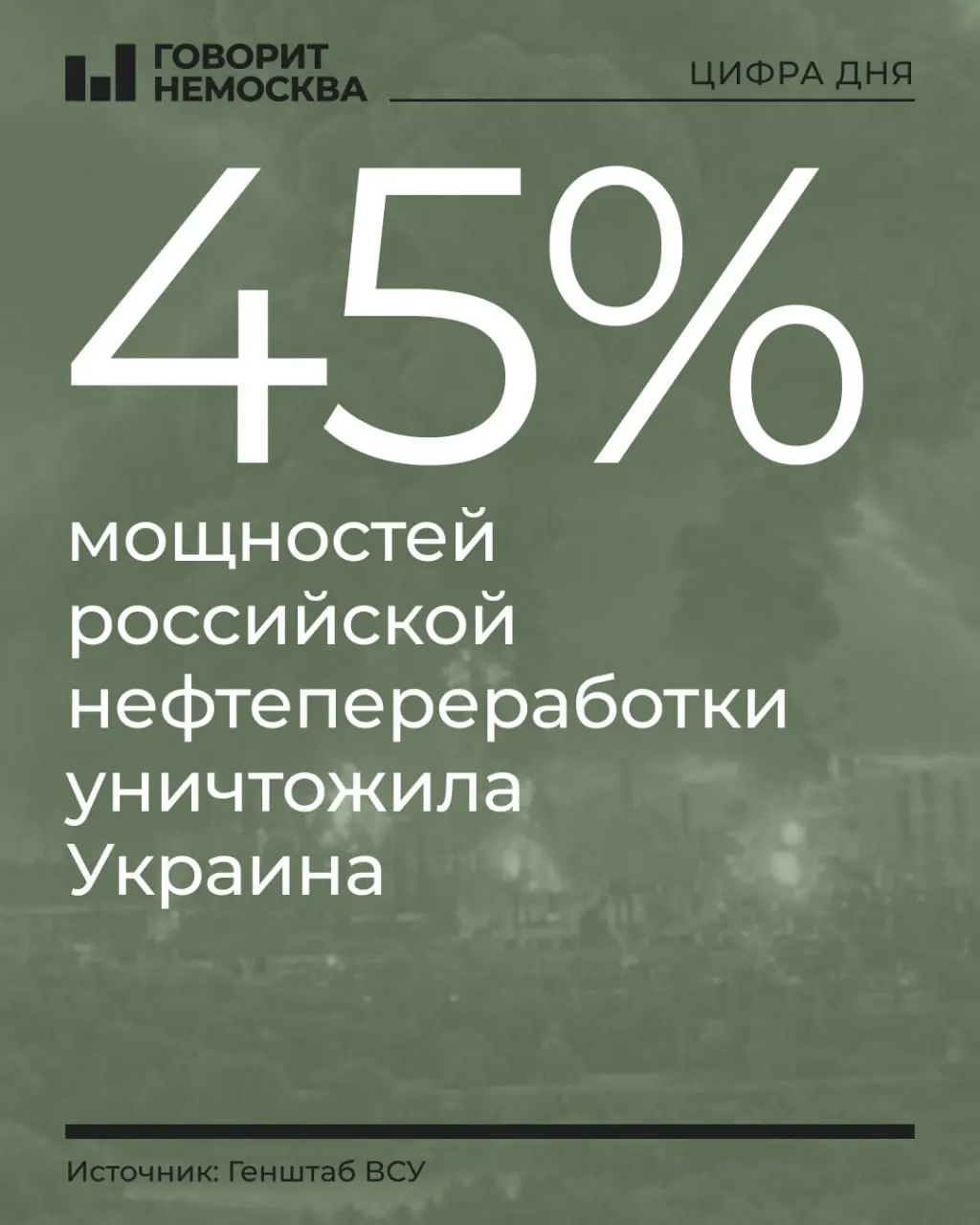 В ночь на 23 сентября дроны нанесли удар по Куйбышевскому НПЗ, одному из крупнейших предприятий отрасли в России, после чего на объекте возник пожар. По заявлениям украинских властей, удары повредили часть нефтеперерабатывающих мощностей страны; Рейтерс сообщает о остановке шести крупнейших НПЗ.